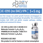CJC-1295 (No DAC)/Ipamorelin Blend 5+5mg