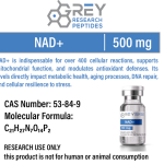 NAD+ 500mg