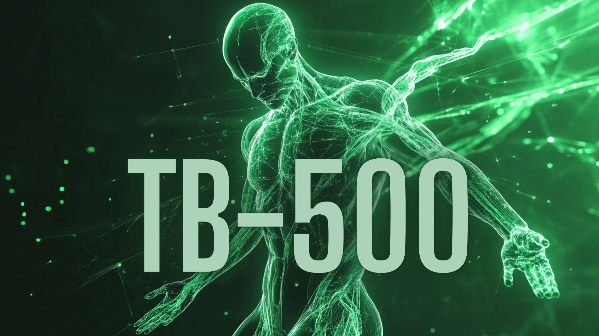 TB-500 peptide research concept in regenerative science