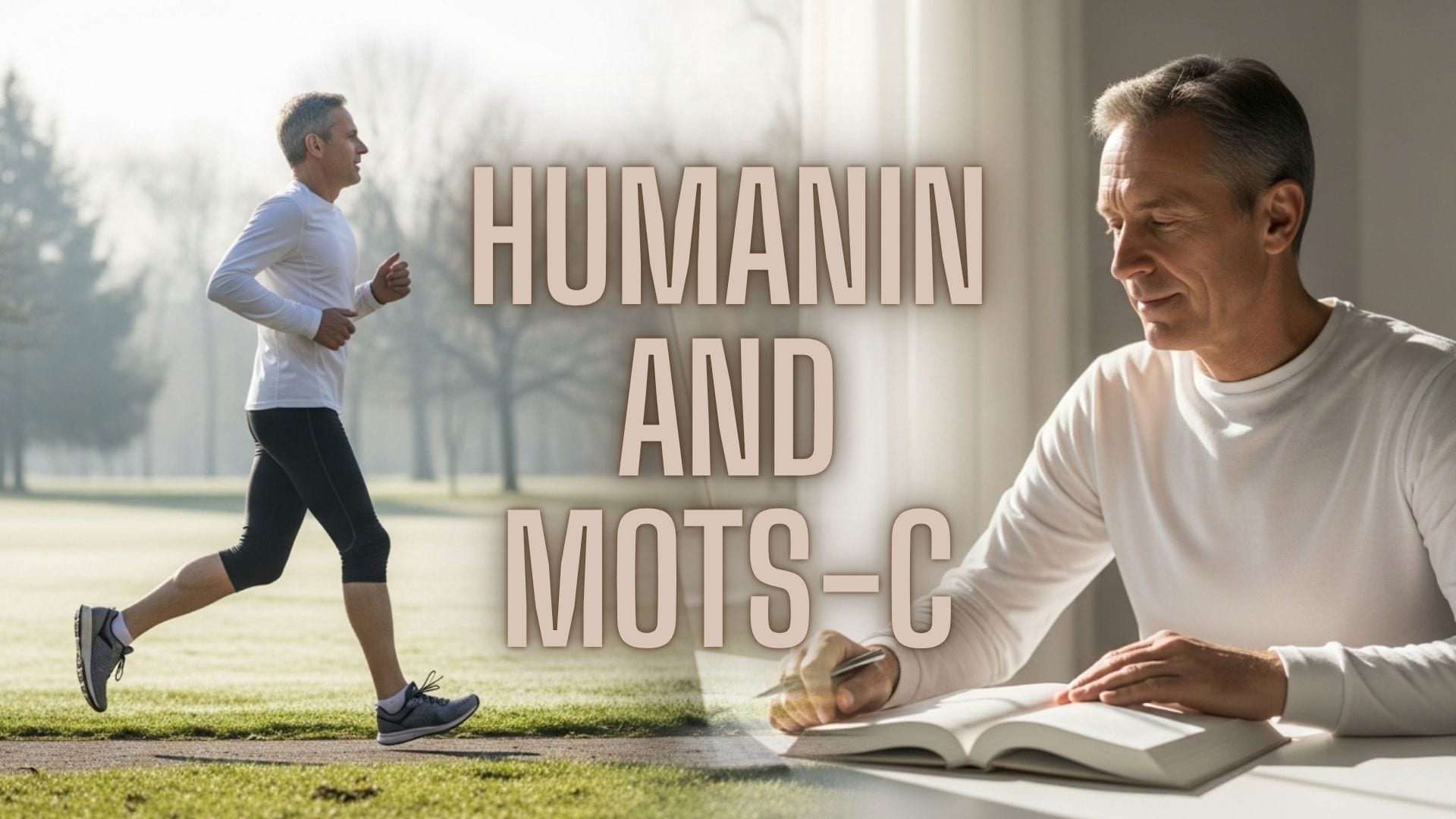 Humanin peptide and MOTS-C mitochondrial peptides comparison