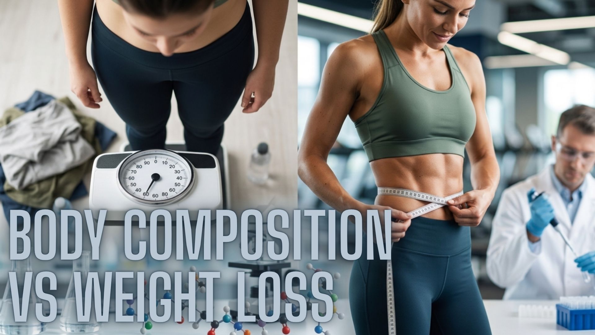 Fat loss vs weight loss body composition comparison