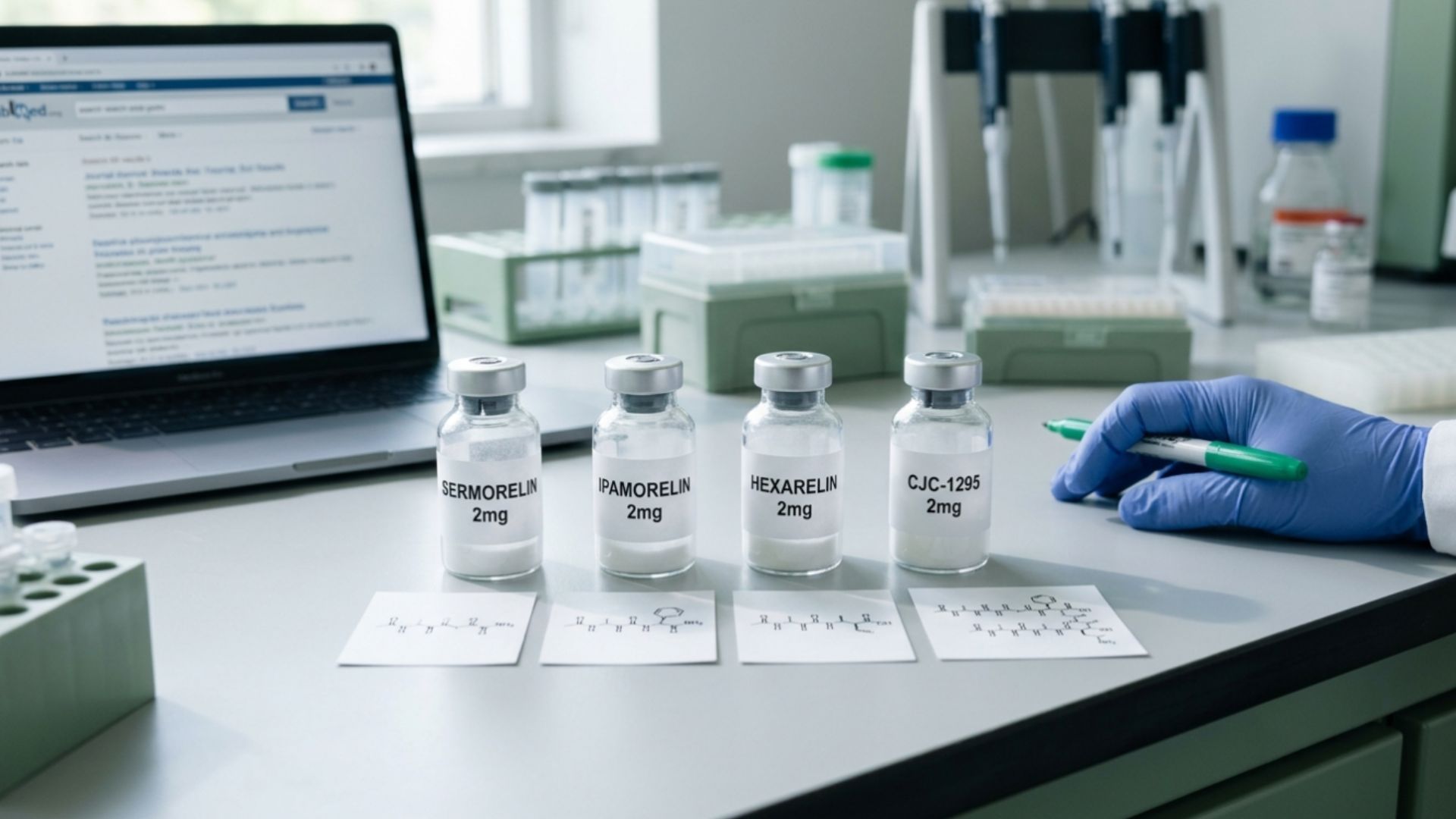 Sermorelin vs Ipamorelin growth hormone peptide comparison