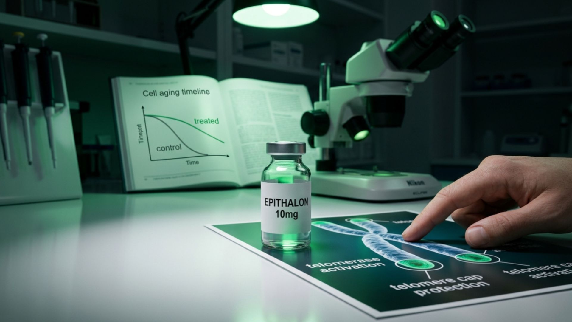 Epitalon peptide and telomere research overview