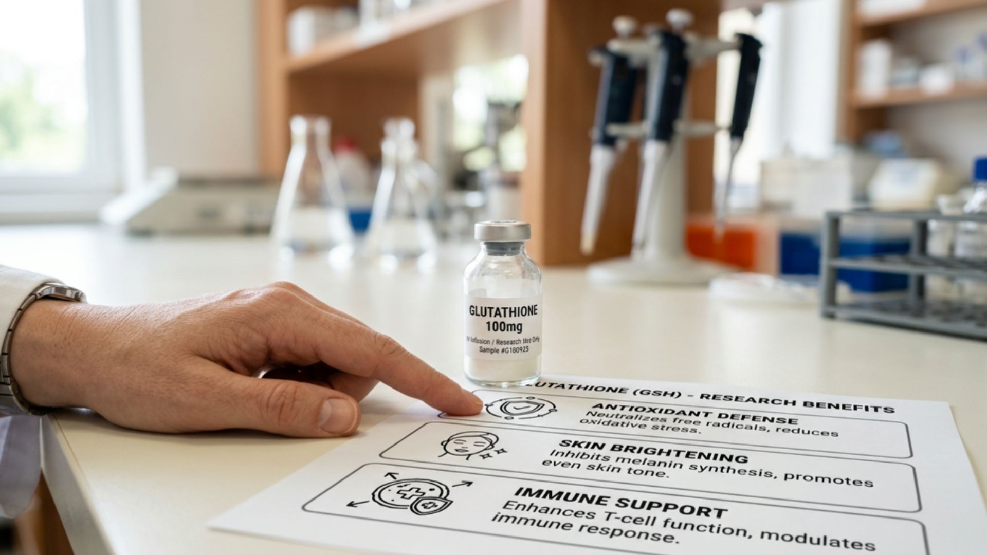 Glutathione benefits and antioxidant research overview