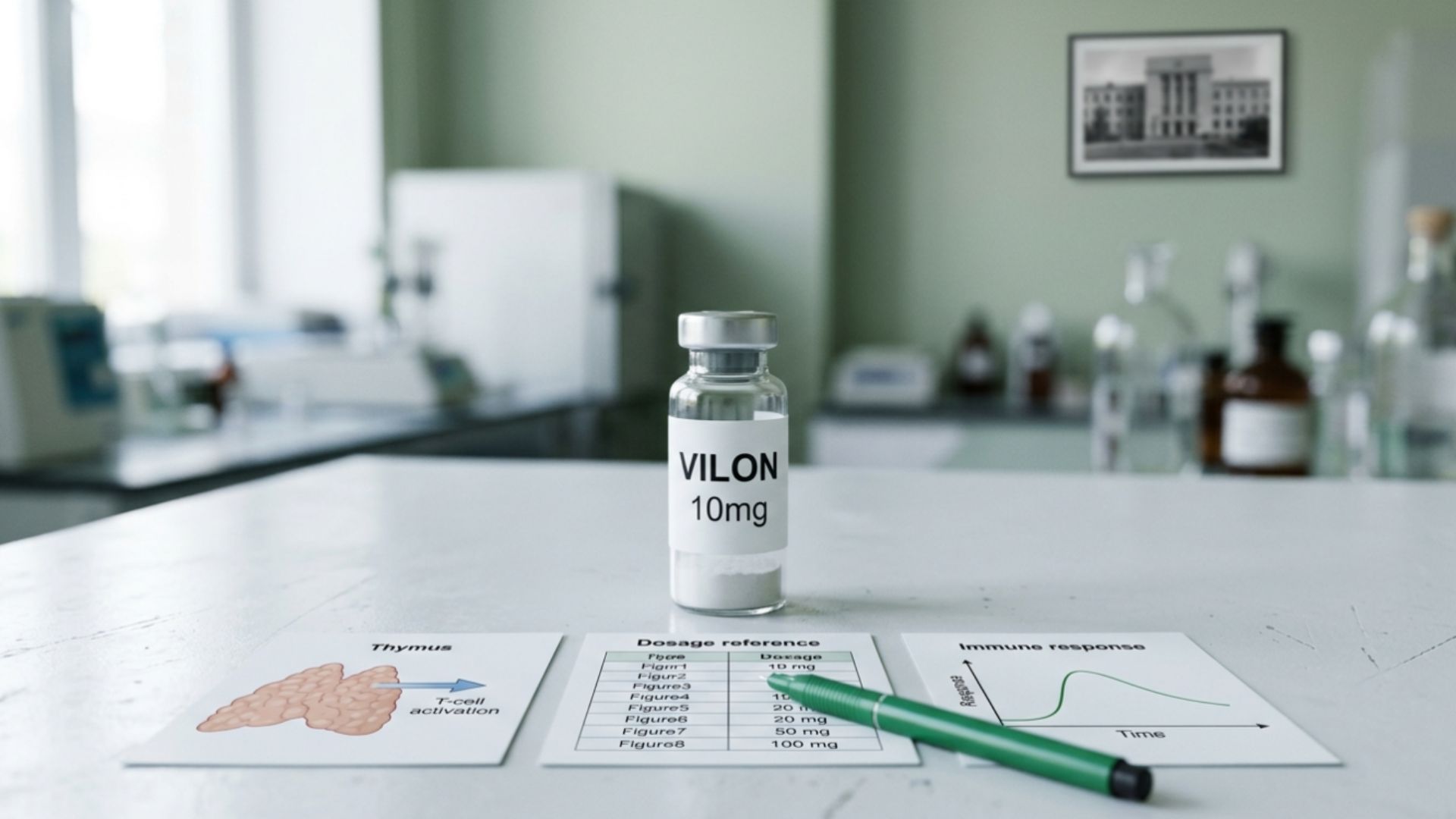 Vilon peptide bioregulator and immune research overview